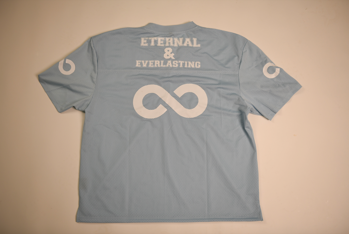 Baby Blue & White Aeonia Box Jersey