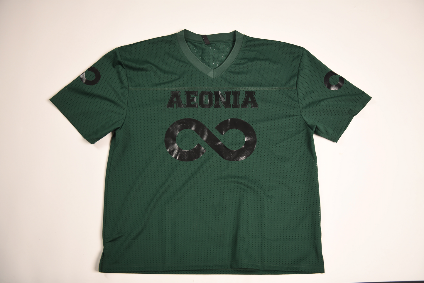 Forest Green & Black Aeonia Box Jersey