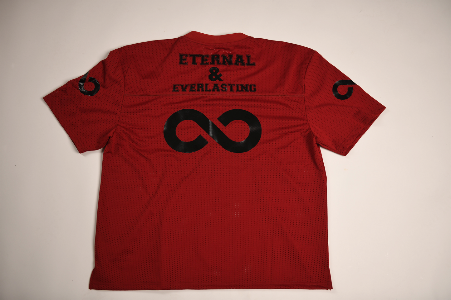 Red & Black Aeonia Box Jersey