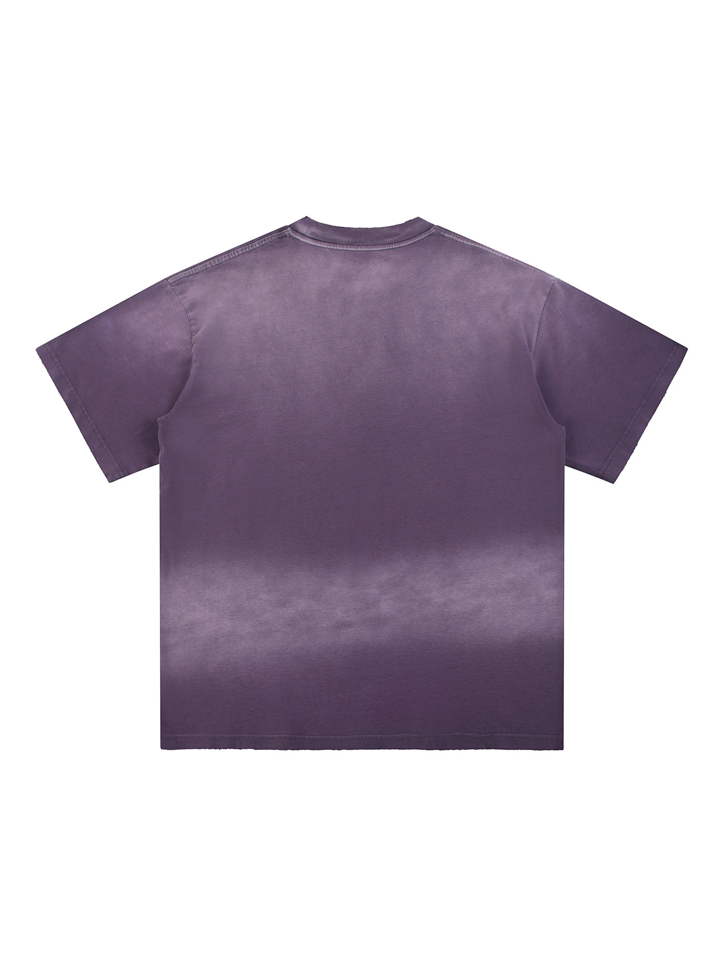 Sun Fade Hand-Frayed Cotton T-Shirt
